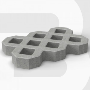 Betonplusz Gyeprácskő - Szürke