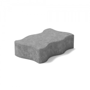 MB Stone hullám térkő - Szürke