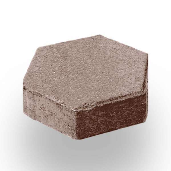 SW Hatkő térkő 6 cm - Barna