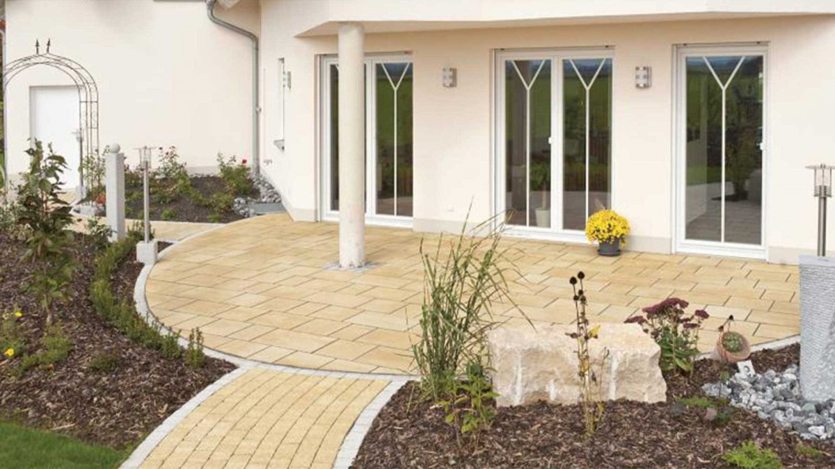 Viastein Faro Trio Strukturált térkő - 6 cm (Color & Clean Protect védelemmel)
